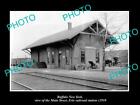 Old Large Historic Photo Of Buffalo New York Main St Erie Railroad Station 1910