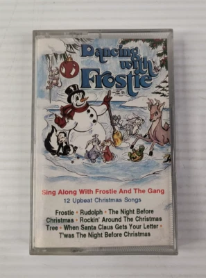 Dancing With Frostie, Sing Along Christmas, Cassette Tape 1991 Foto 1 de 4