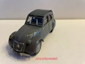 NOREV HACHETTE CITROEN 2CV AZL MALLE ARRIERE BOMBEE 1956 BLISTER au 1/43° - Picture 1 of 4