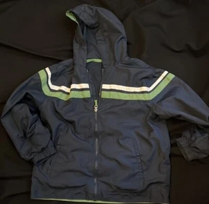 Steve & Barry’s boy’s outerwear jacket. Blue, green and white. SZ 10/12 - Picture 1 of 6