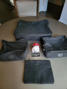 Berluti 4-Piece Nesting Travel Organizers; Rare, Wool-Blend Work/Vacation Luxury - Picture 1 of 10