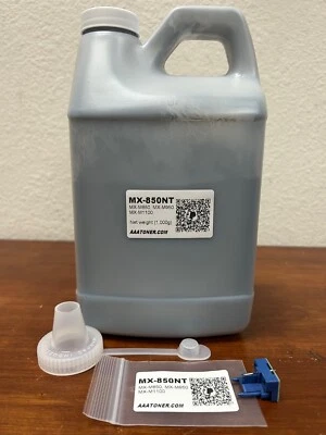 (1,000g) MX-850NT Toner Refill for Sharp MX-M850, MX-M950, MX-M1100 + Chip - Image 1 of 3
