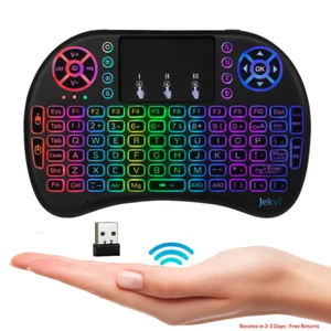US Mini i8 Wireless Keyboard 2.4G with Touchpad for PC Android Desktop PC TV Box - Picture 1 of 10
