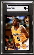 1996-97 NBA Hoops Kobe Bryant #281 Rookie SGC 9 Mint Lakers HOF RC