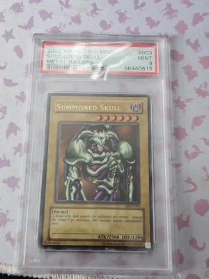 2002 Yu-Gi-Oh! Summoned Skull MRD-003 Ultra Rare PSA 9 - Image 1 of 2