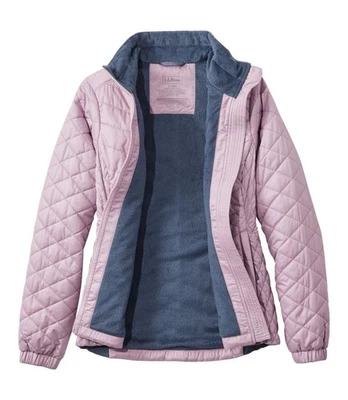 Chaqueta Primaloft para mujer LL Bean forrada de vellón talla S acolchada vintage lavanda Foto 1 de 4