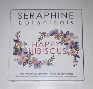 Seraphine Happy Hibiskus Rouge Palette 99 % natürlich alle Hauttöne 0,56 Oz. Neu - Bild 1 von 2