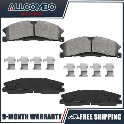 Front Brake Pads for 2013 2014 2015 2016 Lincoln MKS 2013 - 2019 Ford Taurus - Image 1 of 4