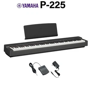 Piano digital Yamaha P-225B 88 teclas negro compacto P225 portátil 11,5 kg CFX - Imagen 1 de 1