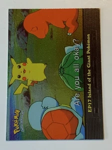 2000 Topps Pokemon TV #EP17 Island of the Giant Pokemon Silver Foil (C) - Bild 1 von 2