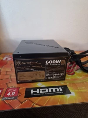 Silverstone 600W SFX 80 Plus Gold Power Supply - Image 1 of 4