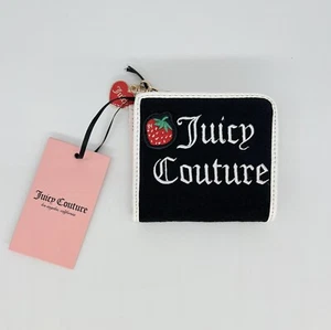 NWT Juicy Couture Wallet Strawberry Liquorice/ Angel Sweet Juicy L-Zip Card Case - Picture 1 of 7