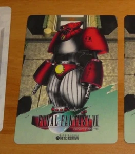 FINAL FANTASY 7 VII PART CARDDASS CARD REGULAR CARTE 71 MADE IN JAPAN 1997 NM - Picture 1 of 2