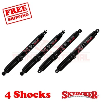 87-93 Mazda B2600 4WD 0-2" Fr 0-1" Rear Lift Skyjacker Black MAX Shocks - Изображение 1 из 4