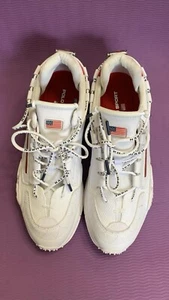 NWT POLO RALPH LAUREN WHITE PS200 SNEAKERS - Picture 1 of 15
