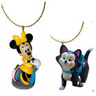 Happy Helper Figaro Cat & Yellow Railroad Minnie Ornament Charm Figure Figurine