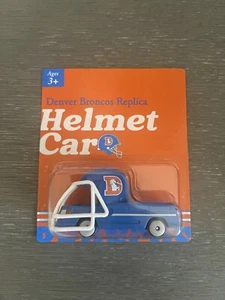 Denver Broncos Mini Replica Helmet Car SGA 1/5/24 EMPOWER FIELD - Picture 1 of 3