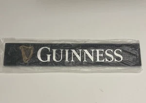 Guinness Bier Harfe Logo Bar Schiene Matte - Neu - 21" L x 3,5" H - Bild 1 von 2