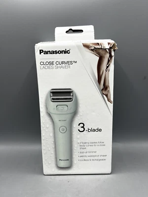 Panasonic Close Curves Ladies Shaver - 3 Blade & Pop Up Trimmer NEW Open Box - Image 1 of 2