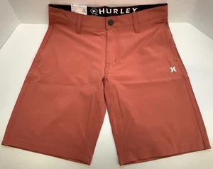 Hurley Men's All Day Hybrid Short, Size 30, Redwood, 4 Way Stretch, Quick Dry - Picture 1 of 5