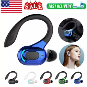 Nuevos Auriculares Bluetooth 5.1 Auriculares Inalámbricos Auriculares Estéreo Auriculares Gancho para Oreja - Imagen 1 de 11