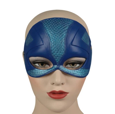 Cosplay Stargirl Eyemask Courtney Whitmore Skyman Eye Mask  Halloween Prop Latex - Image 1 of 4