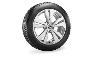 Original VW ID.3 Alu Winterkompletträder Loen 215/55 R18 95T Leichtmetallräder - Bild 1 von 3