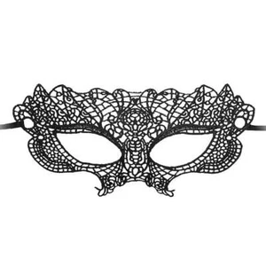 Shots OUCH! Princess Lace Mask - Black - Picture 1 of 3