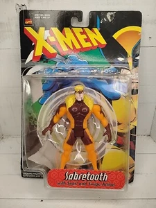 VINTAGE 1998 TOY BIZ X-MEN ~ SABRETOOTH WITH SNARL AND SWIPE ACTION  - Bild 1 von 11