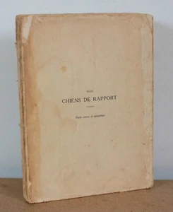 Unsere Berichtshunde auf der Spur des verwundeten Wildes Georges Benoist 1913 - Bild 1 von 8