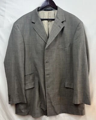 Abrigo deportivo Steve Harvey LANA MERINO 100 % lana Super 120s talla 52L Foto 1 de 4