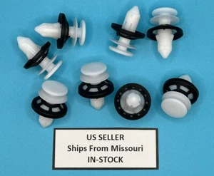 (Pack of 8) Door Trim Panel Retainer Clips for Wrangler Cherokee Jeep 6509673AA - Picture 1 of 7
