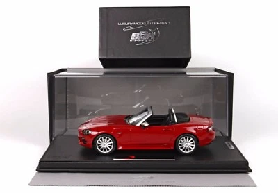 BBR Fiat 124 Spider Rojo Aniversario 1:18 LE 124 piezas con Estuche DELUXE BBRC1815V*Nuevo Foto 1 de 4