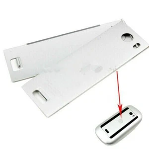 Silver Battery Back Cover For Apple Mac Bluetooth Magic Mouse A1296 MB829LL/A - Picture 1 of 4
