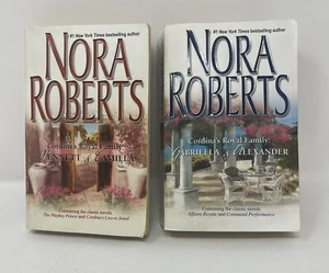 Nora Roberts Cordina's Royal Family Complete Series Lot 2 PB Books 4 Novels - Imagen 1 de 9