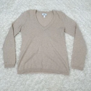 Suéter Pullover LOFT M Medio Tostado Cachemira Informal Cápsula Silencioso Lujo - Imagen 1 de 14