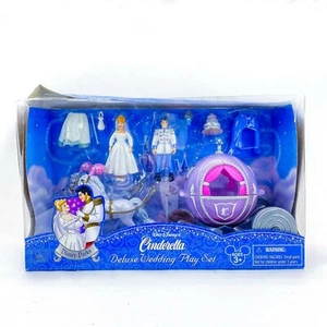 Raro Disney Cenicienta Deluxe Juego de Boda En Caja Libre En Caja En Caja Libre - Imagen 1 de 8