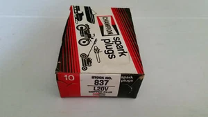 Champion Spark Plug #L20V #837 - Box of 10 Plugs - Free Priority Shipping - Picture 1 of 1