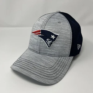 New England Patriots New Era Hat 39Thirty L/XL Cap Gray Official NFL Football - Picture 1 of 8