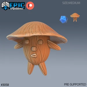 6K Resin 32mm Epic Miniatures Mushroom Folk V2 (Medium) for D&D - Picture 1 of 1