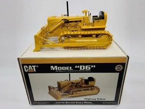 Caterpillar Cat Model D6 Crawler Dozer 9U Series Riecke CCM 1:16 Scale Model New - Picture 1 of 9