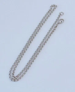 Women Cool Men 316L Surgical Stainless steel Titanium Silver Tone Chain Necklace - Picture 1 of 10