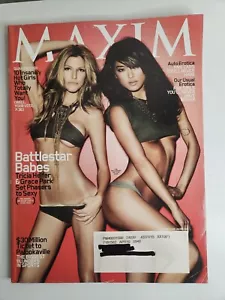MAXIM Magazine #143 November 2009 Battlestar Galactica Tricia Helfer Grace Park - Picture 1 of 2