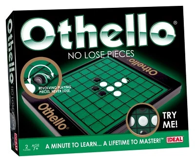 IDEAL Othello ‘No Lose Pieces’ Game - Classic Strategy Board Game for All Ages - Image 1 of 4