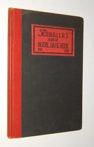 The Scribbler’s Book of Notre Dame Verse – Hardcover – 1923 – Original - Bild 1 von 13