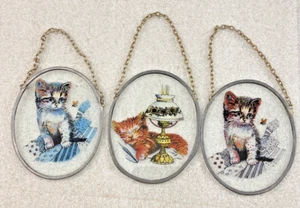 Lote de 3 captadores de sol de vidrio para gatitos - Imagen 1 de 5