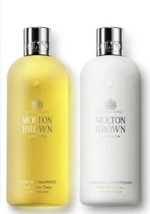 Molton Brown Purifying shampoo Indian Cress & Conditioner Set Of 2 New 10oz - Picture 1 of 2