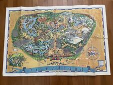 Vintage Travel Disneyland Large Park Map 45
