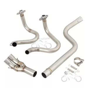 Tubo de escape delantero sistema modificado para Kawasaki Versys-X 300 2017-2023 - Imagen 1 de 6
