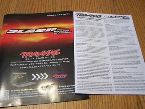 Fits Traxxas 58276-74 1/10 2wd Slash Manual & Parts List Sheet / Manuals - Picture 1 of 1